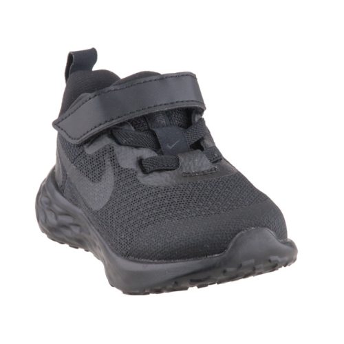 Nike Revolution 6 NN (TDV) fekete tépőzáras-gumifűzős fiú sportcipő