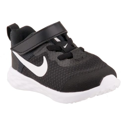 Nike Revolution 6 NN (TDV) fekete tépőzáras-gumifűzős gyerek sportcipő