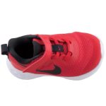 Nike Revolution 6 NN (TDV) piros-fekete tépőzáras-gumifűzős gyerek sportcipő