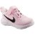 Nike Revolution 6 NN (TDV) világos rózsaszín tépőzáras-gumifűzős lány sportcipő