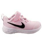 Nike Revolution 6 NN (TDV) világos rózsaszín tépőzáras-gumifűzős lány sportcipő