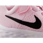 Nike Revolution 6 NN (TDV) világos rózsaszín tépőzáras-gumifűzős lány sportcipő