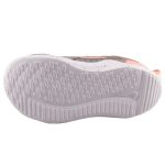 Nike Downshifter 12 (TD) szürke-korall tépőzáras-gumifűzős lány sportcipő