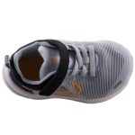 Nike Downshifter 12 NN szürke-fekete-sárga tépőzáras-gumifűzős fiú cipő