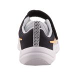 Nike Downshifter 12 NN szürke-fekete-sárga tépőzáras-gumifűzős fiú cipő