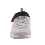 Nike Downshifter 12 NN szürke-fekete-sárga tépőzáras-gumifűzős fiú cipő