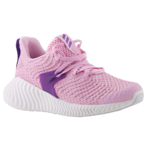 ADIDAS ALPHABOUNCE INSTINC rózsaszín/fehér/lila fűzős sportcipő 28-35