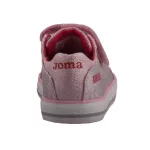 JOMA tépős/gumis rózsaszín/piros/fehér vászon tornacipő