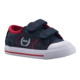 JOMA 2 tépős fekete/piros vászon tornacipő JOMA 2 tépős fekete/piros vászon tornacipő