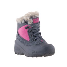 THE NORTH FACE Shlista Extrem szürke-málna szőrmés VÍZÁLLÓ hótaposó bakancs   THE NORTH FACE Shlista Extrem szürke-málna szőrmés VÍZÁLLÓ hótaposó bakancs
